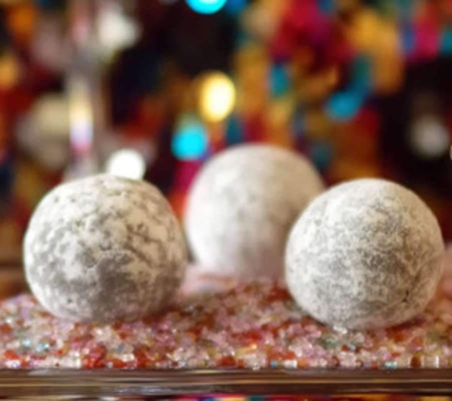 Fizzy Champagne Truffles