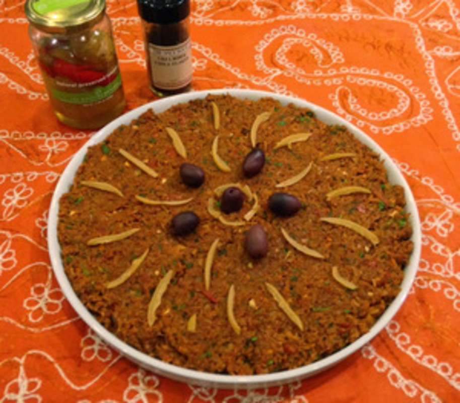 Zaalouk al Qarnabit Cauliflower Dip