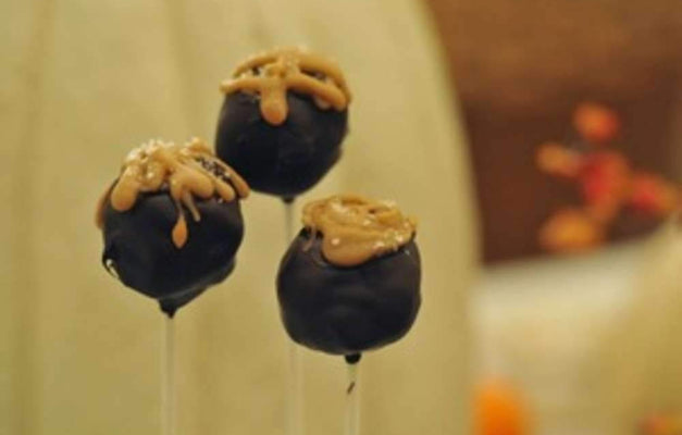 Salted Caramel Cake Pops
