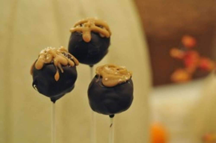 Salted Caramel Cake Pops