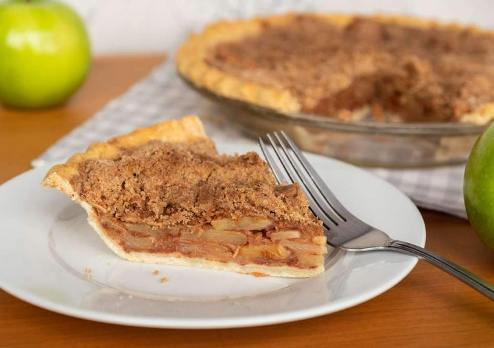 Apple Pie with Crumble Topping