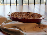 Baked Rhubarb Oatmeal
