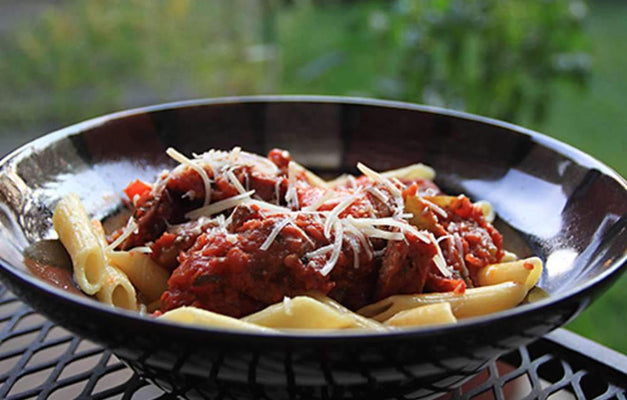 Basil Habañeros Marinara Penne Pasta