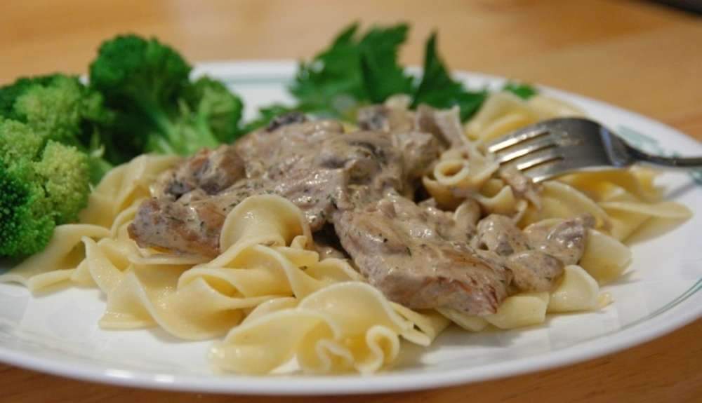 Beef Stroganoff