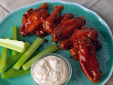 Restaurant-Style Buffalo Wings and Sauce
