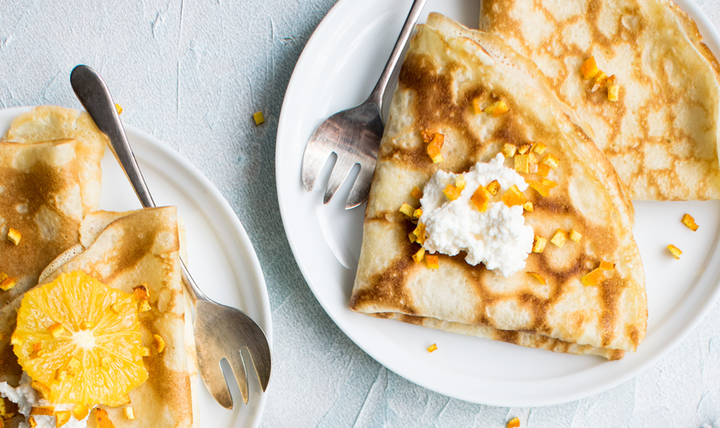 Saffron Crepes