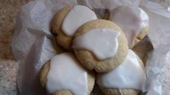 Sugar cookies with Orange flower water 