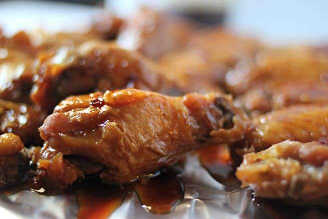 Slow Cooker Teriyaki Chicken Wings