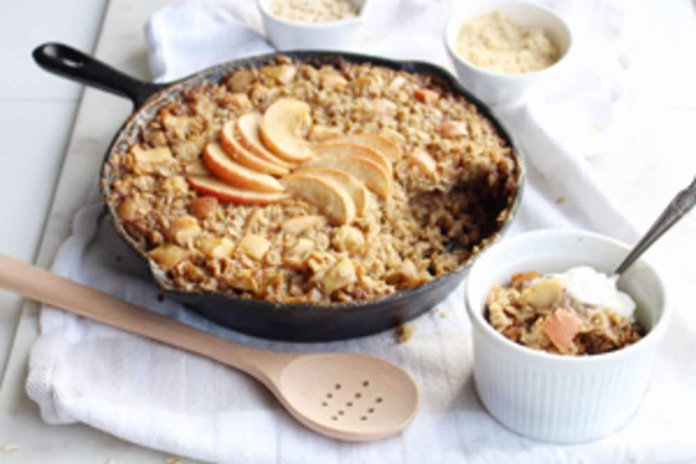 Apple Pie with Oatmeal Crust
