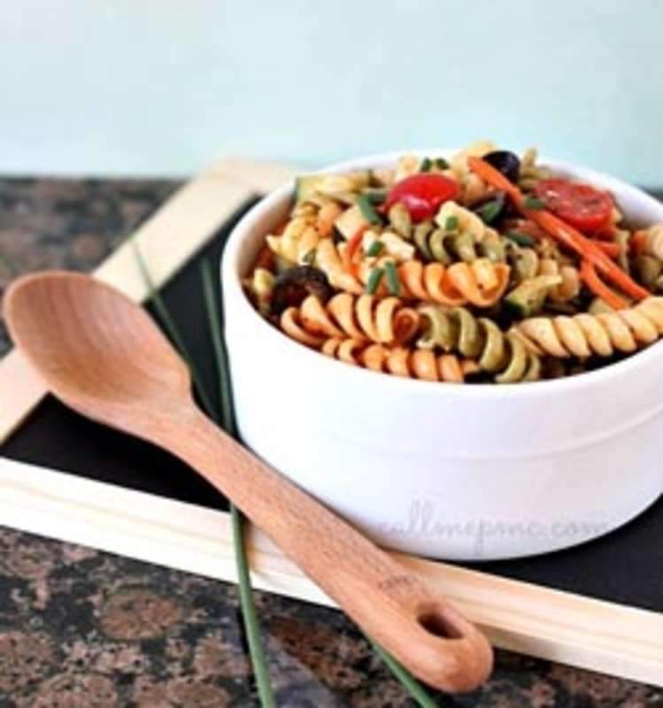 Artichoke and Olive Pasta Salad