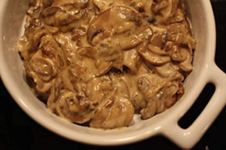 Cal's Creamy Mushrooms