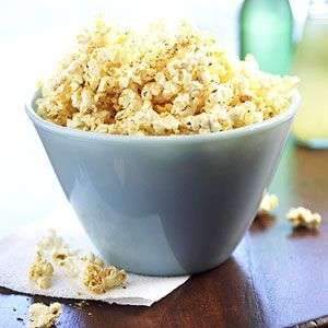 Cheesy and Spicy Popcorn