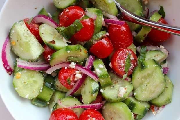 Cucumber salad