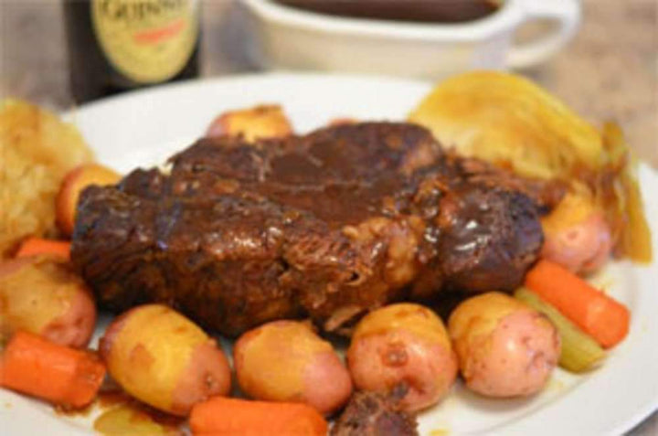 Grandma Flanigan’s Pot  Roast in Guinness Gravy