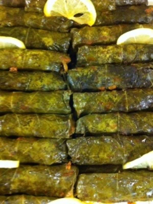 Dolmades (Stuffed Grape Leaves)