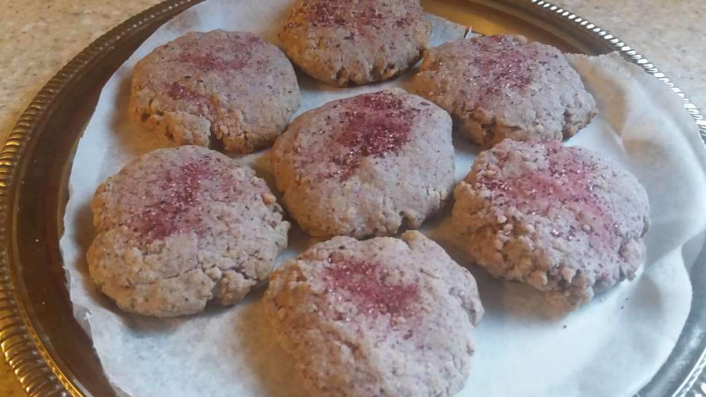 Hibiscus Infused Tea Cookies