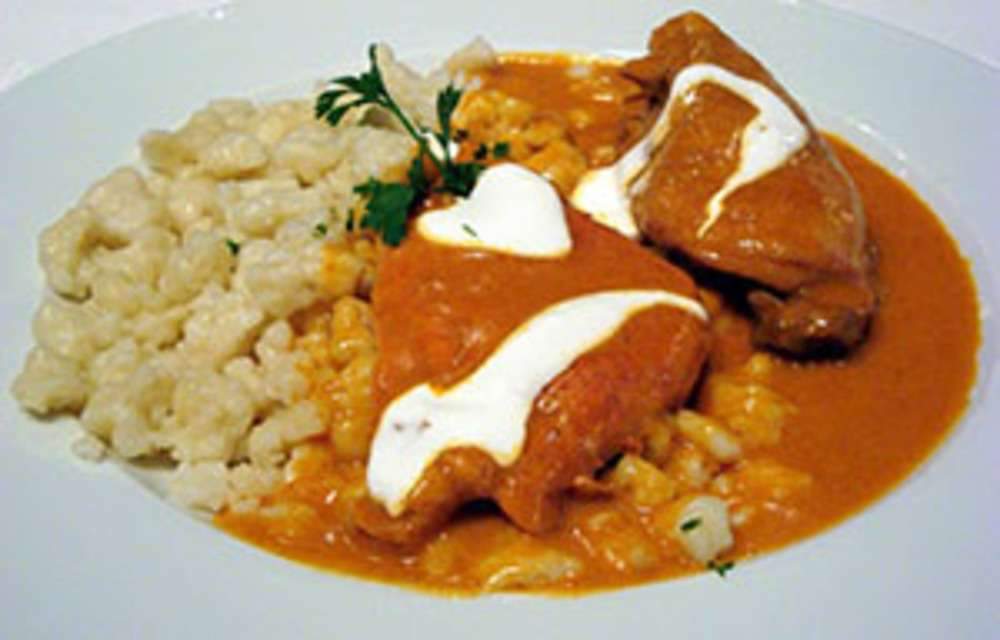 Hungarian Chicken Paprikash