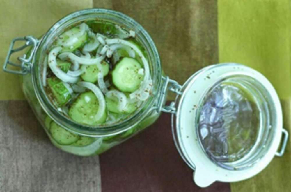 Ice Box Pickles