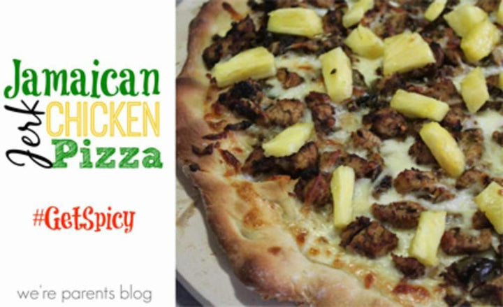 Jamaican Jerk Chicken Pizza