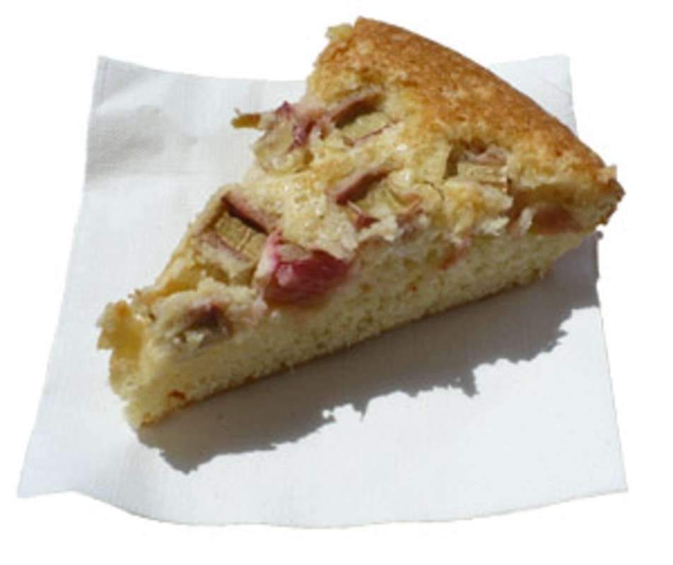 Scandinavian Rhubarb Cake