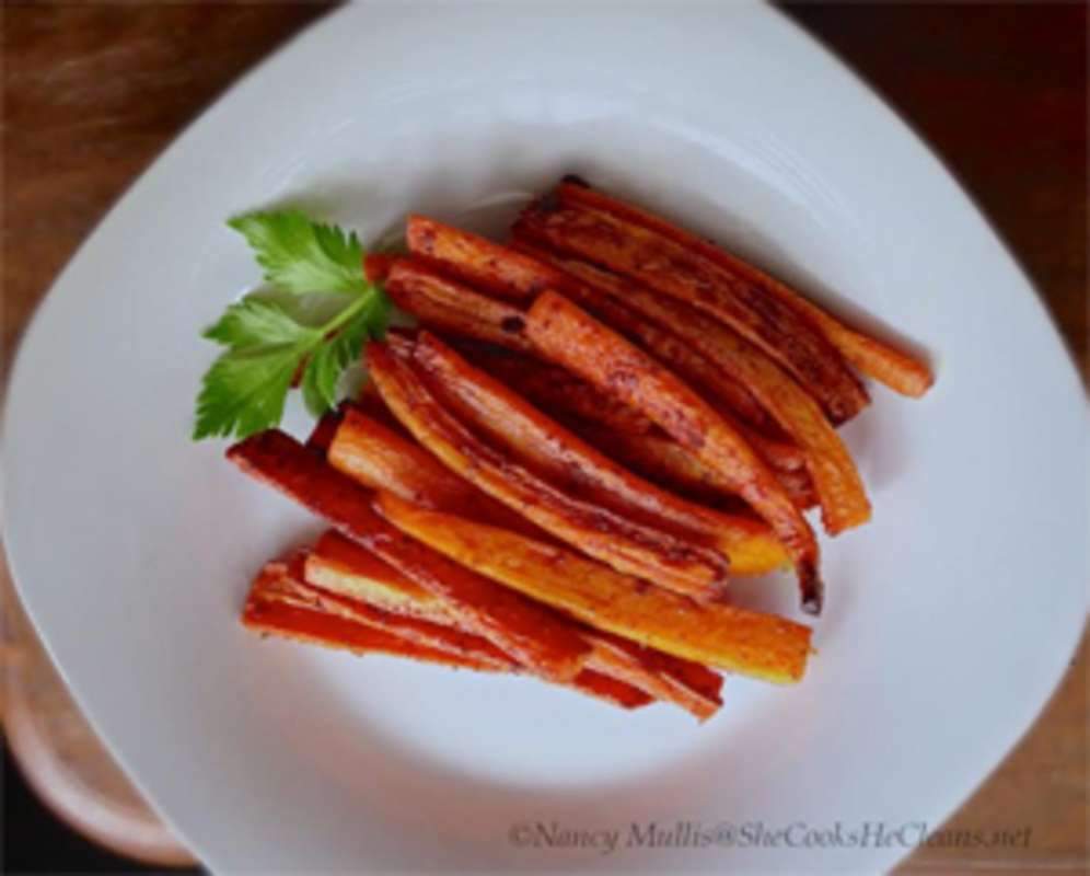 Roasted Carrots with Moroccan Spices