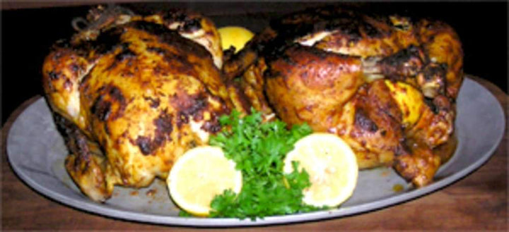 Roasted Organic Chicken with Moroccan Spices