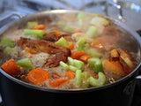 Weekend Turkey Soup Stock