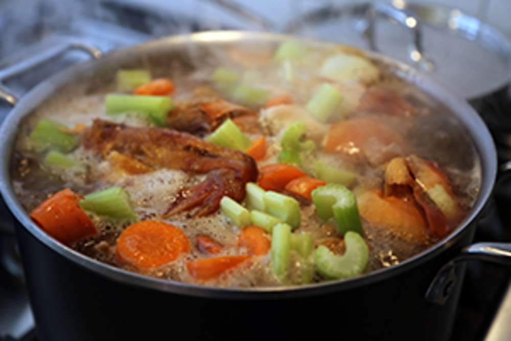 Weekend Turkey Soup Stock