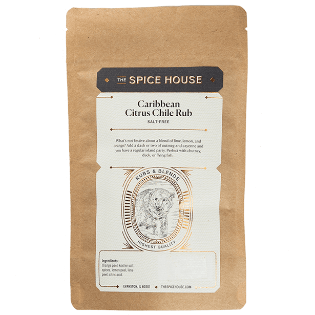 caribbean citrus chile rub flatpack