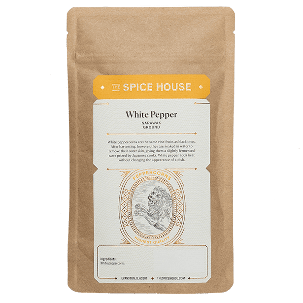 Pepper, White Ground