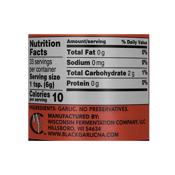 Garlic, Black Garlic Puree