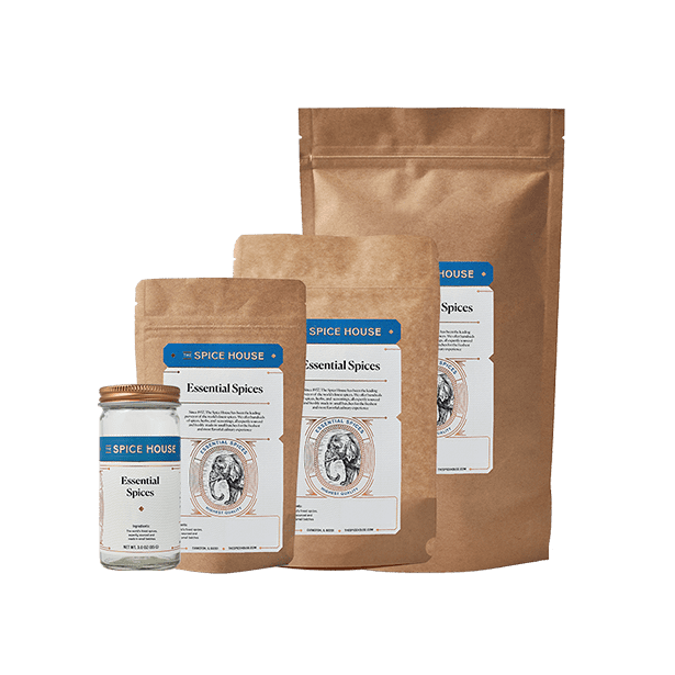 ground ginger powder flatpack and jars