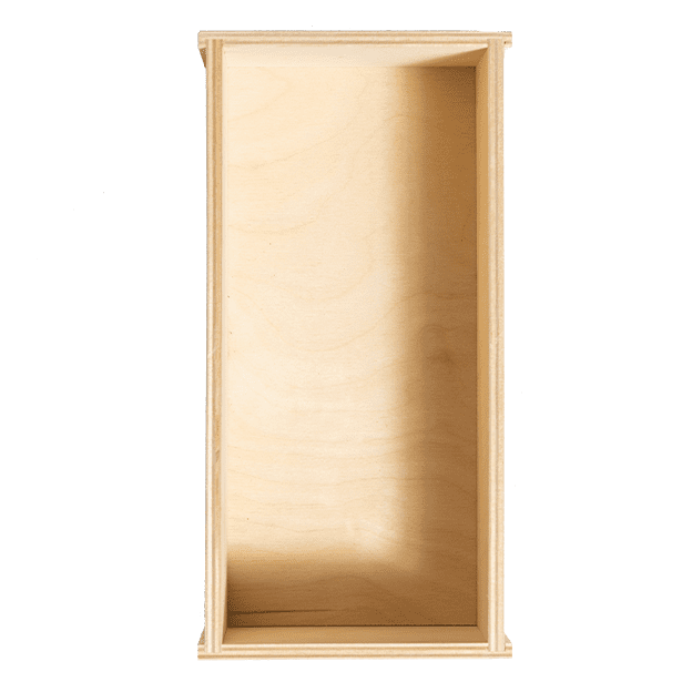Natural Wood Flatpack Organizer